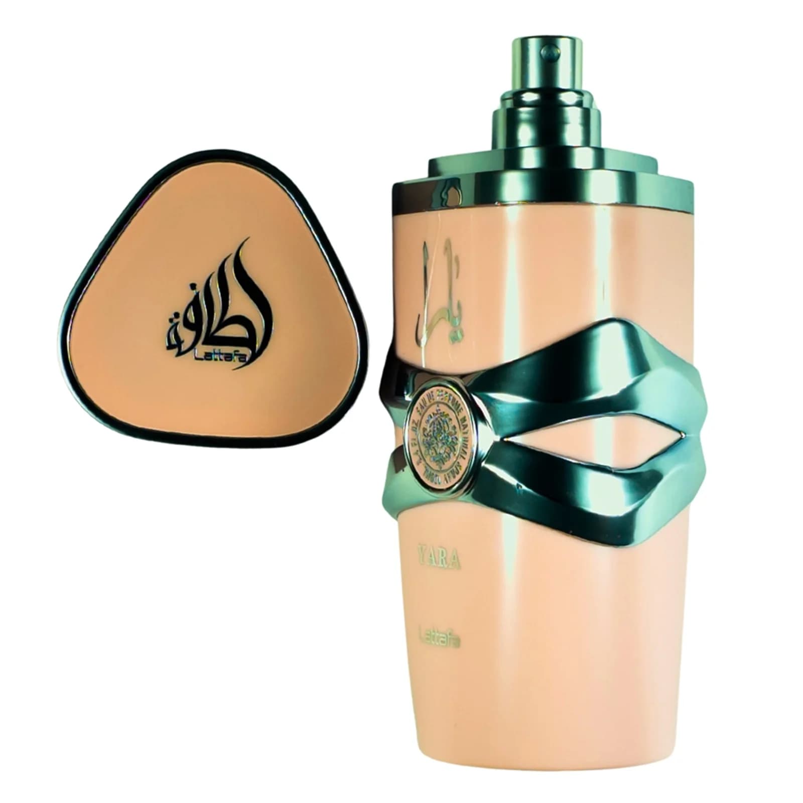 شیشه عطر لطافه یارا با درپوش